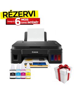 Imprimante à Réservoir intégré CANON PIXMA G2410 3EN1 Couleur 