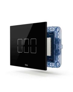 Interrupteur Intelligent TCA TI803 WiFi Smart - TI803-NOIR