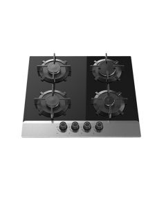 Plaque De Cuisson JOKER JPHGBF-146040 4 Feux 60cm - Noir&Inox