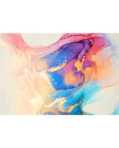 Tableau De Décoration 60 X 90 cm Rose & Bleu (KC004-T1)