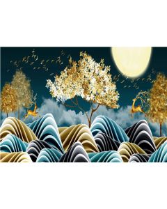 Tableau De Décoration 60 x 90 cm GAZELLE (KC065-T1)