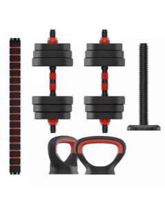 Kit de musculation 40 kg KSIX BMANC01N40 - Noir
