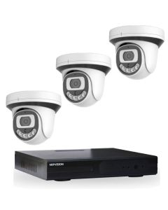 Kit de Surveillance MIPVISION XDVR + 3 Caméras Internes 5MP