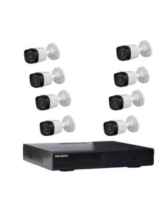 Kit de Surveillance MIPVISION XDVR + 8 Caméras Externes 2MP