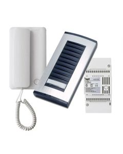 Kit interphone Came 1 Poste Sys 200 avec Plaque de Rue - Blanc