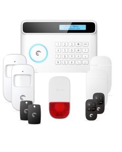 Kit Système d'Alarme Sans Fil ETIGER S4 Combo Secual + Sirène Externe ES-S8A