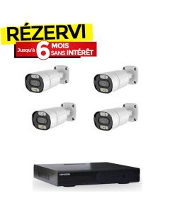 Kit de Surveillance MIPVISION XDVR + 4 Caméras Externes 5MP