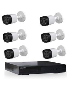 Kit de Surveillance MIPVISION XDVR + 6 Caméras Externes 2MP