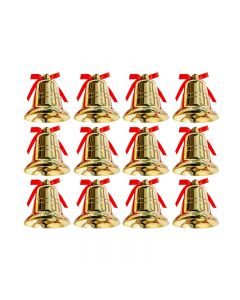 12 Cloche Pour Sapin - Doré (KM912)