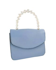 Sac Bandoulière MODALINE Lara Avec Des Perles - Blanc & Bleu