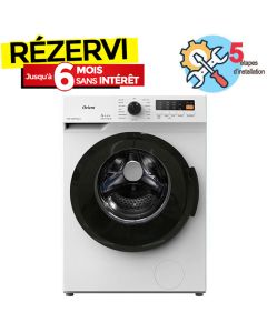 Lave Linge Frontal ORIENT OW-F7V03B 7Kg - Blanc