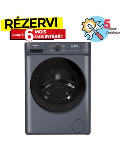 Lave Linge Frontal BIOLUX M-MAXY-80S 8Kg - Silver