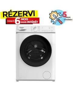 Lave Linge Frontal BIOLUX M-MAXY80B 8Kg - Blanc
