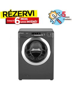 Lave Linge Frontal CANDY GVS149DC3R-80 9 Kg - Silver