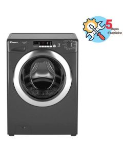 Lave Linge Frontal CANDY GVS149DC3R-80 9 Kg - Silver