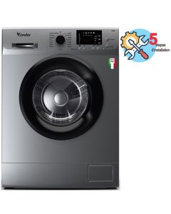 Lave linge Frontal CONDOR CON-F710LS 7Kg - Silver