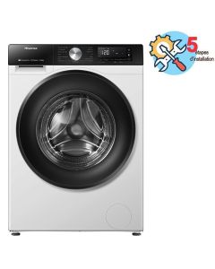 Lave-Linge Frontal HISENSE 10.5 kg 1400 tr/min Blanc