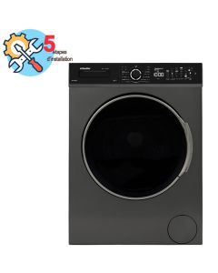 Lave linge Frontal Inverter NEWSTAR MFA1012CT3DX 10kg - Dark Inox