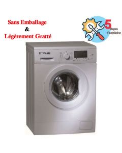 Lave Linge Frontal ITWASH ITG712S 7Kg -Silver