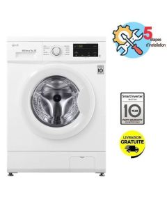 Lave Linge Frontal LG 7kg FH2J3QDNG0P - Blanc