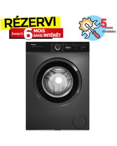 Lave linge Frontal NEWSTAR MFA0810DX 8kg - Dark Inox