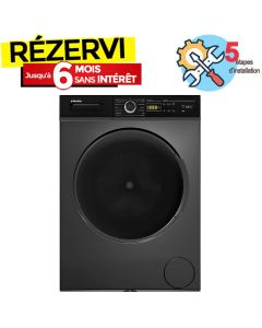 Lave linge Frontal NEWSTAR MFA0810DXC 8kg - Dark Silver