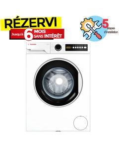 Lave Linge Frontal TELEFUNKEN MACH-8KG1200TW 8kg - Blanc