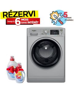 Lave linge Frontal WHIRLPOOL FFWD9248SBS-VNA 9kg + Det 2.5L + 1L
