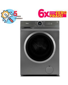 Lave Linge Frontale MIDEA MF100W70B 7Kg - Silver
