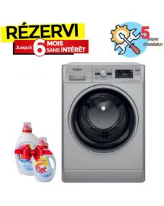 Lave linge Frontal WHIRLPOOL FFWB8248SBS-VNA 8kg + Det 2.5L + 1L