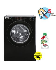 Machine à Laver Séchant Inverter CANDY RWD4128BC 12kg - Noir