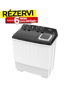 Lave Linge Semi-Automatique BIOLUX DT141B 14kg - Blanc