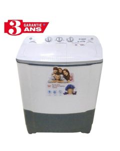 Machine à Laver Semi-Automatique FRESH TTW-09W 9kg - Blanc