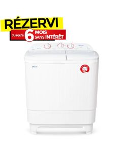 Lave Linge Semi-Automatique ORIENT XPB12-5 12.5Kg - Blanc