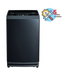 Lave linge Top BIOLUX MTOP-13S 13 Kg - Acier Noir