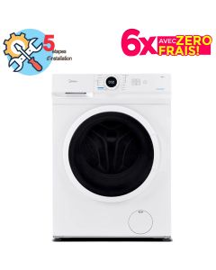 Lave Linge Frontale MIDEA MF100W70B 7Kg - Blanc