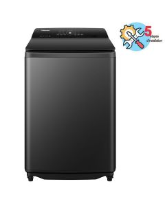 Lave-linge Top HISENSE WT3I1823UB 18kg 12 Programmes – Dark Silver