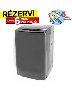 Lave linge Top ORIENT OW-T12S01 12kg - Dark Silver