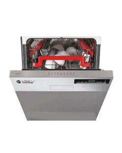 Lave Vaisselle Semi-Encastrable HOOVER 16 Couverts Wi-Fi&Bluetooth - Inox