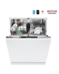 Lave Vaisselle Totalement Encastrable HOOVER HI4E7L0S-80 14Couverts - Blanc