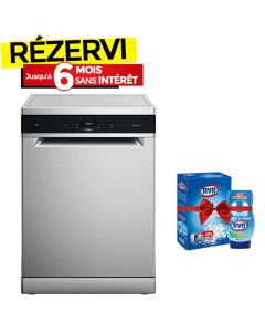 Lave Vaisselle WHIRLPOOL WFC3C26PX 14 Couverts - Inox