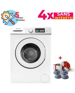 Lave Linge Frontal BRANDT BLF842W 8kg - Blanc