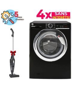 Lave Linge Frontal HOOVER H3WS4105TCBE-04 10.5 kg - Noir