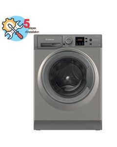 Lave linge Frontal Inverter ARISTON NSWM925C-GGMA 9kg - Silver