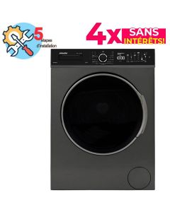 Lave linge Frontal Inverter NEWSTAR MFA1012CT3DX 10kg - Silver