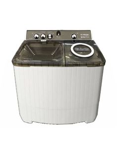 Lave Linge Semi-Automatique FRESH TTW-13G 13kg - Blanc&Gris