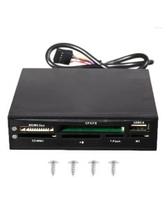 Lecteur De Carte Mémoire Interne 3.5" USB 2.0 - Noir