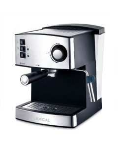 Cafetière Espresso LEXICAL LEM0602 850W - Noir&Silver