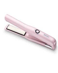 Lisseur Cheveux Sans Fil BEURER HS20 - Rose