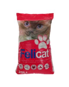 Litière Agglomérante FELICAT Super White 20 L - 6977009500043